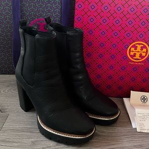 Tory Burch Lug Sole Bootie - size 7.5
